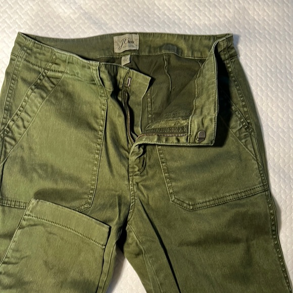 J. Crew Jeans Skinny Green Cargo Pants Poshmark